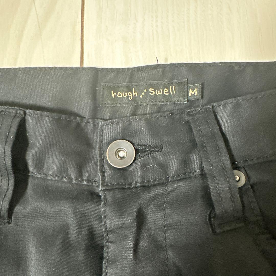 rough:swell ブラックパンツ M