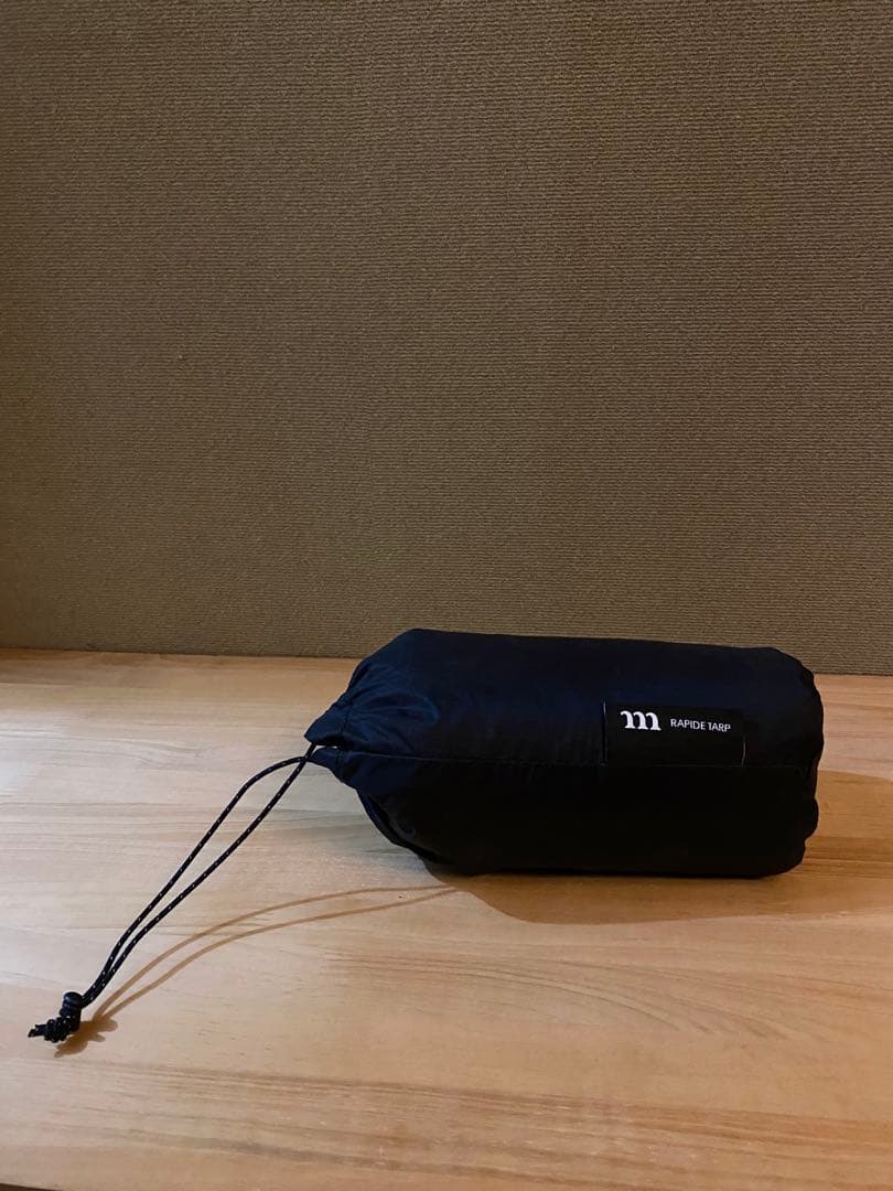 【最終価格 / USED / ロープ無し】ラピードタープ ブラック