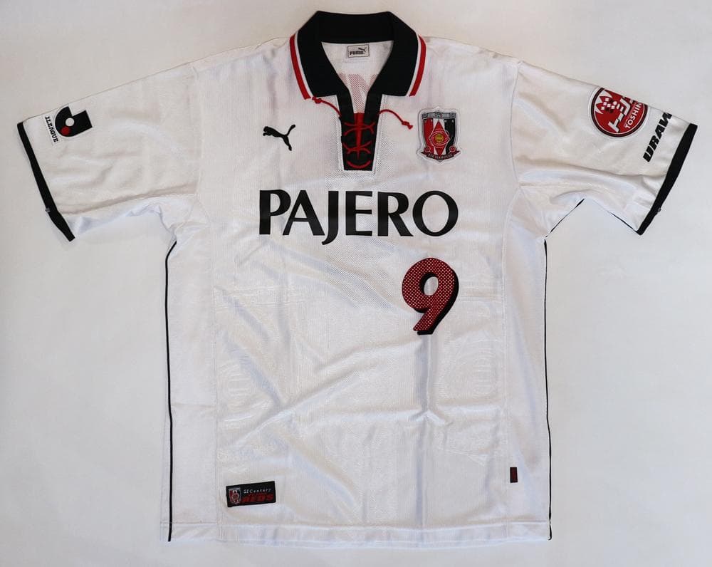 【美品】浦和レッズ 2002 アウェイ Lサイズ ／ 福田正博 PUMA