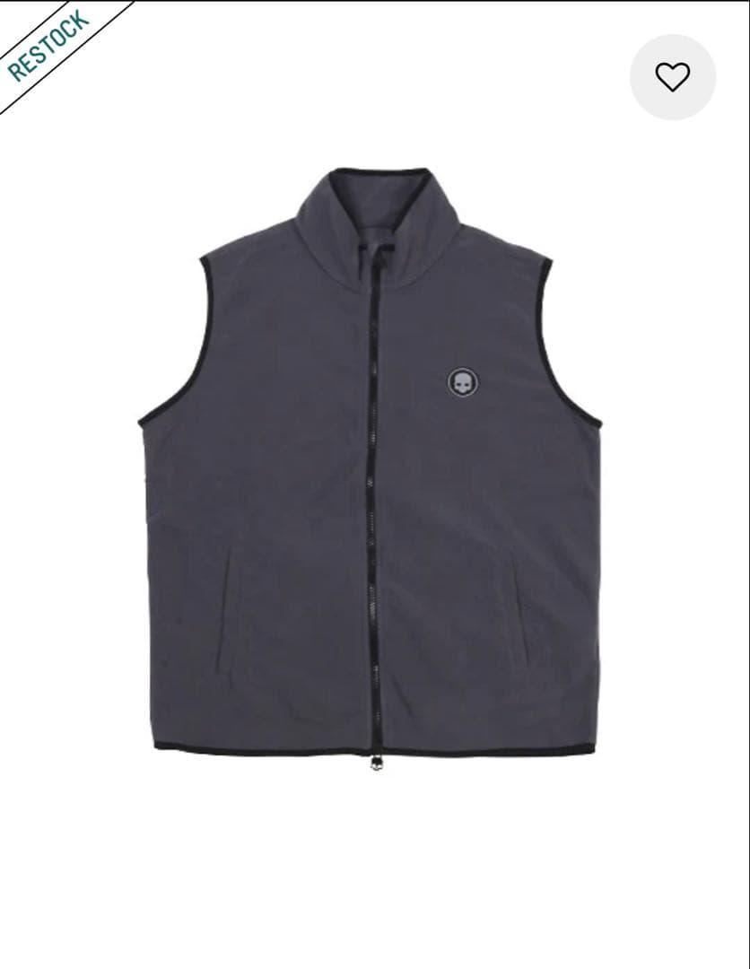 【新品未使用】HYDROGEN/MICROFLEECE GOLF VEST