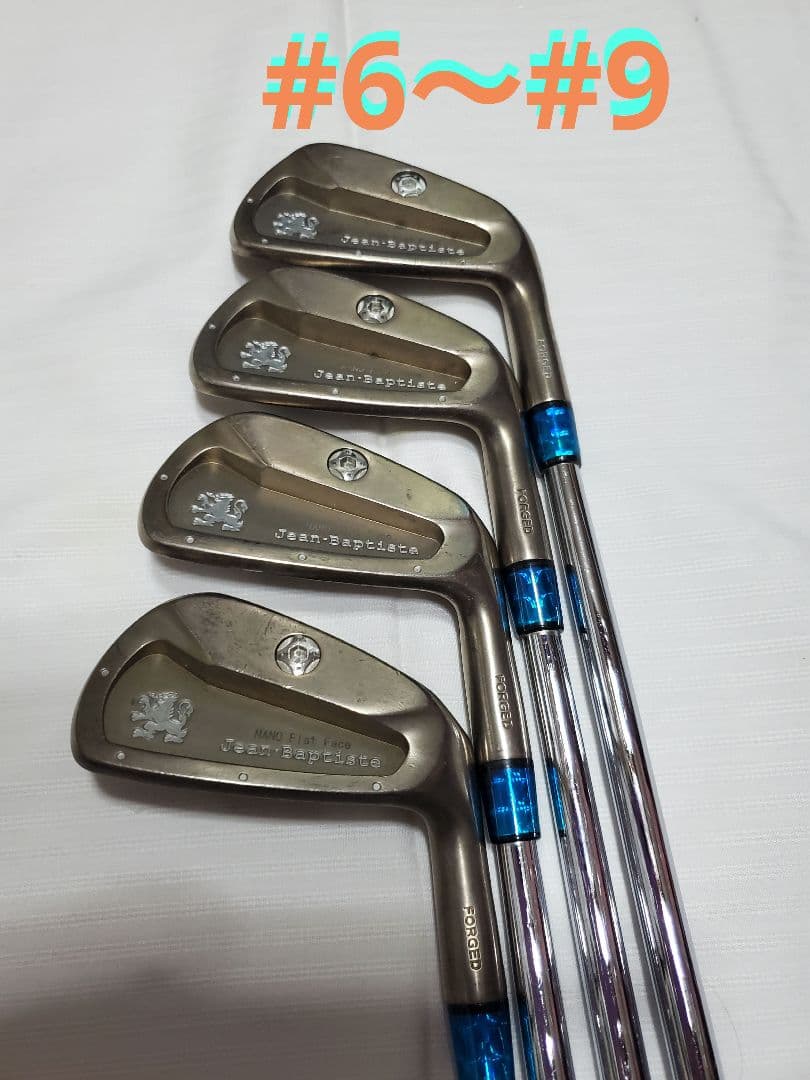 ジャンバティストJB501 　ナノフラットフェイス　アイアン7本セット