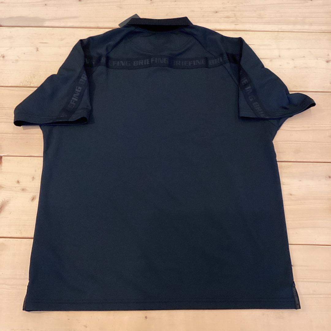 新品　正規品　BRIEFING BACK LOGO LINE POLO