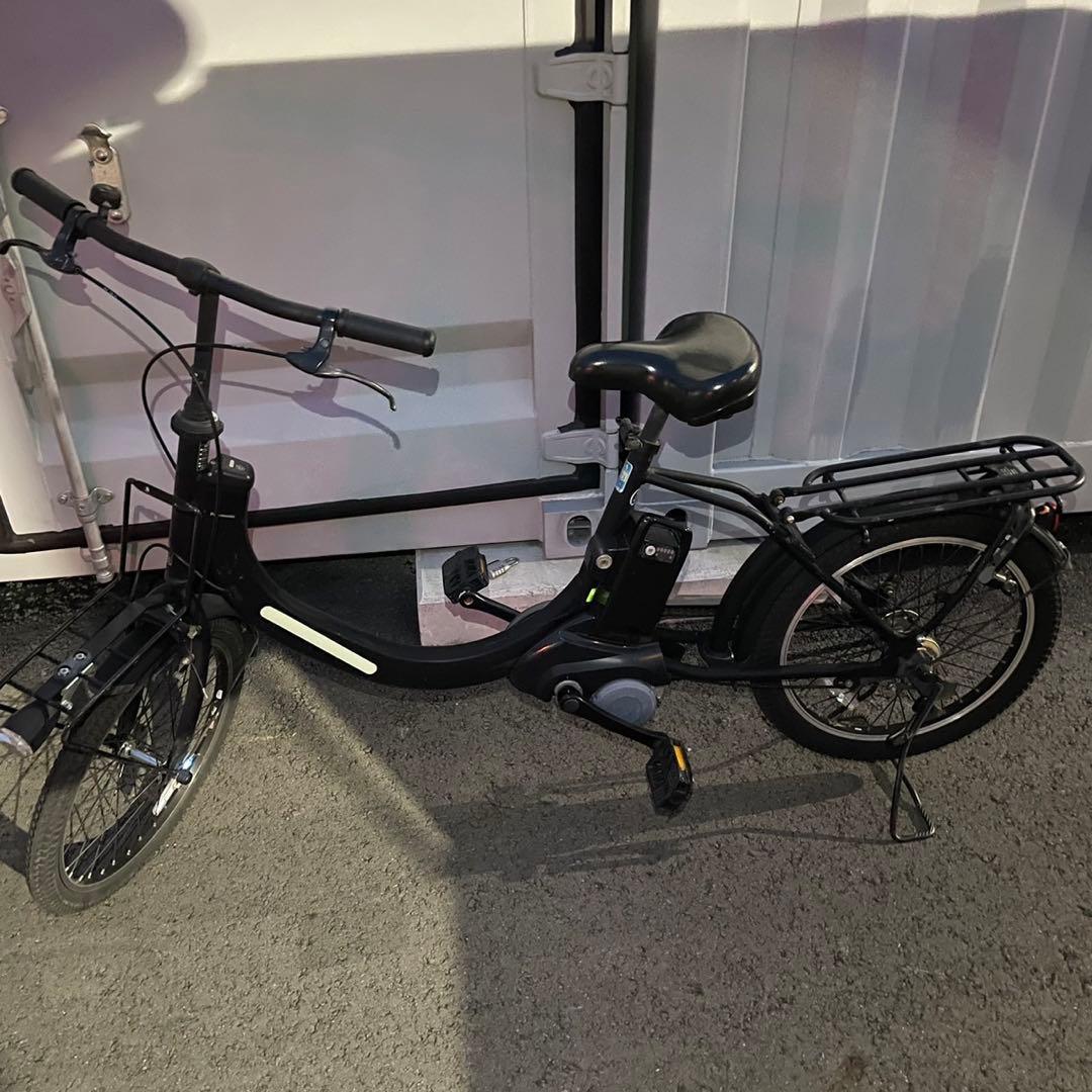 稼動品☆電動自転車 パナソニック☆BE-2ELSW01 ブラック カゴなし