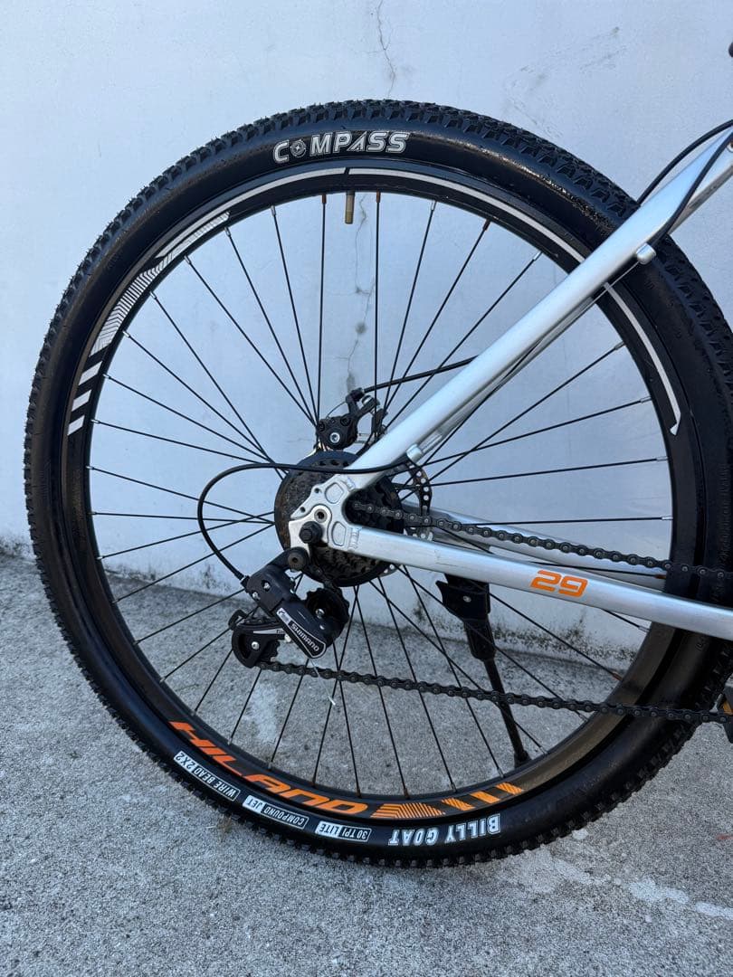 【美品】HILAND 29インチ 21段変速 マウンテンバイク MTB
