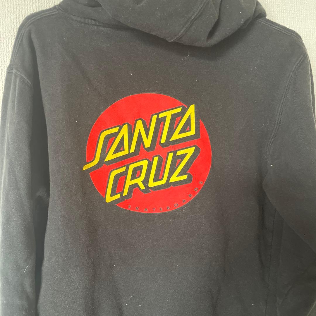 SANTA CRUZ フード付きスウェットパーカー