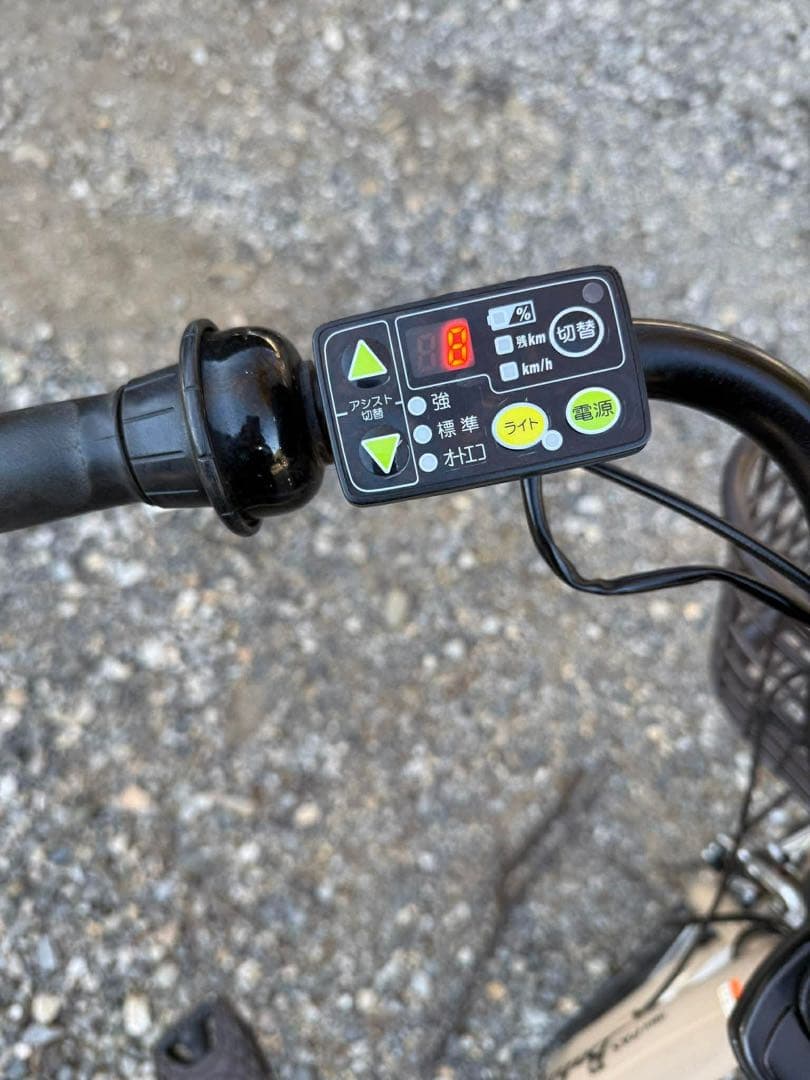電動アシスト自転車 ベージュ シティタイプ
