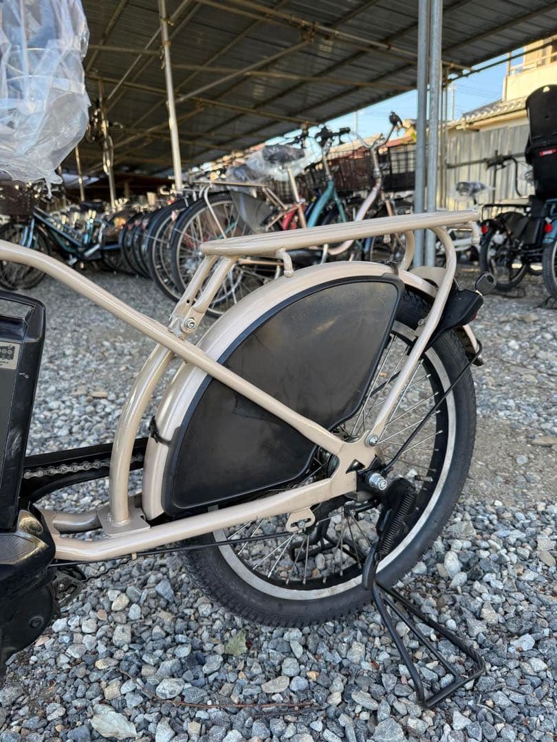 電動アシスト自転車 ベージュ シティタイプ