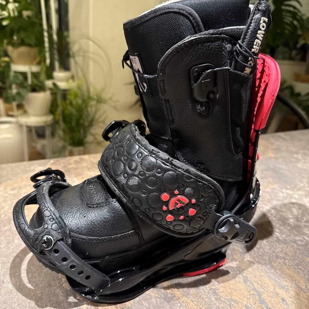 Burton Mint スノーボードブーツ ブラックとビンディングS2点セット