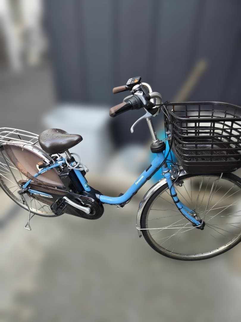 Panasonic 電動アシスト自転車 青