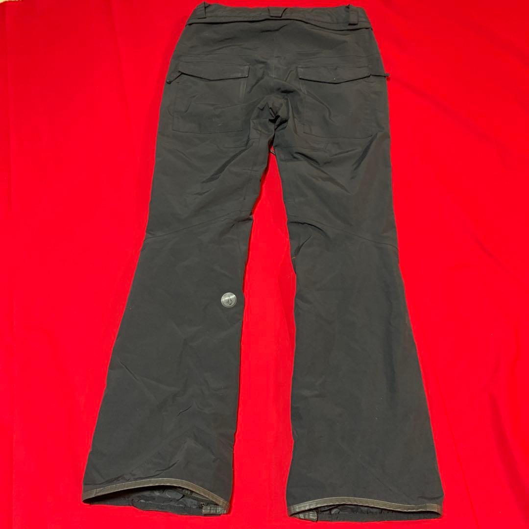 希少、Volcom ゴアテックス　ブラック スノーボードパンツ　サイズM