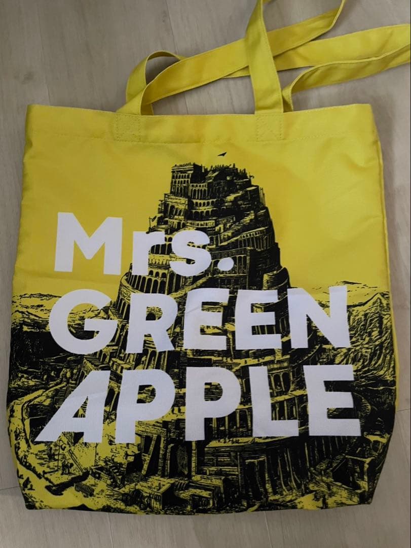 Mrs.GREEN APPLE バベルの塔　RingoJamシート　トートバッグ