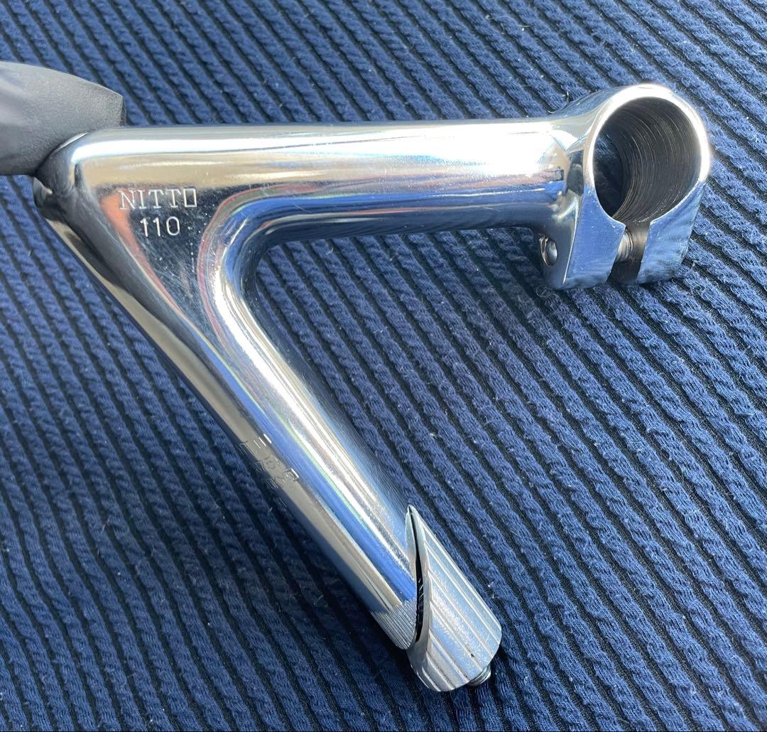 NJS NITTO ステム　110mm 58° 競輪　ピスト　ロードバイク