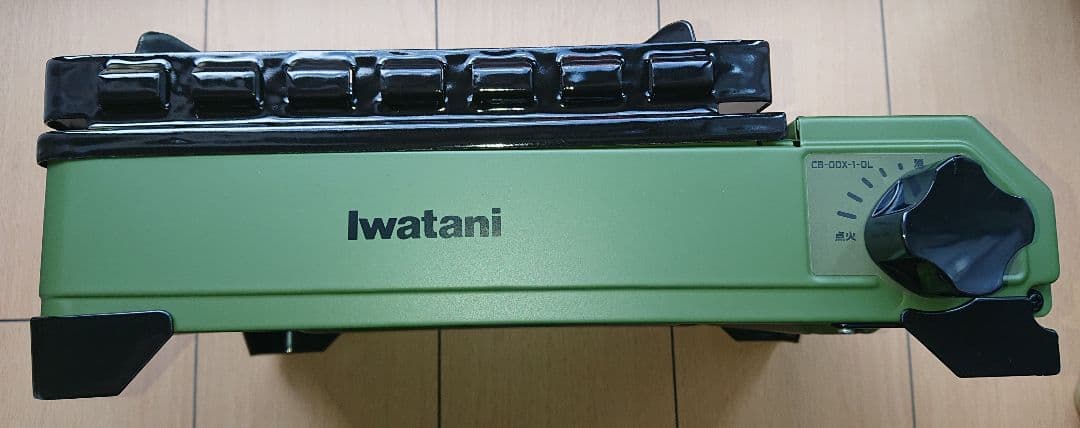 【新品未使用】Iwatani タフまる カセットコンロ オリーブ