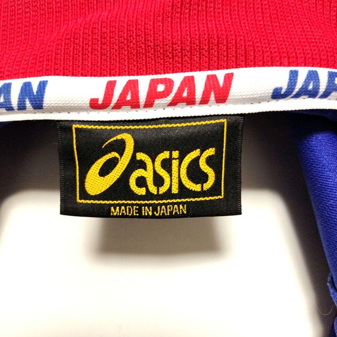 サッカー日本代表 98フランスW杯 炎ジャージ asics 上下セット