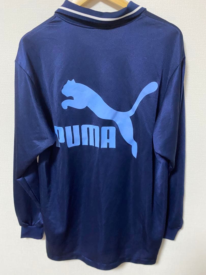 90s ジュビロ磐田 Puma シャツ 2XO ネイビー
