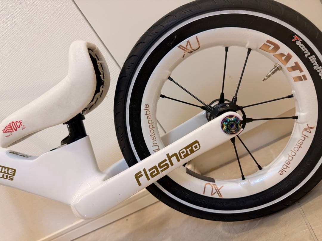 PAPABIKE FLASH PRO　希少！こだわりのホワイトゴールド号☆