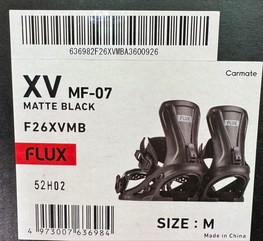 FLUXフラックスXV MF-07ビンディング スノーボード