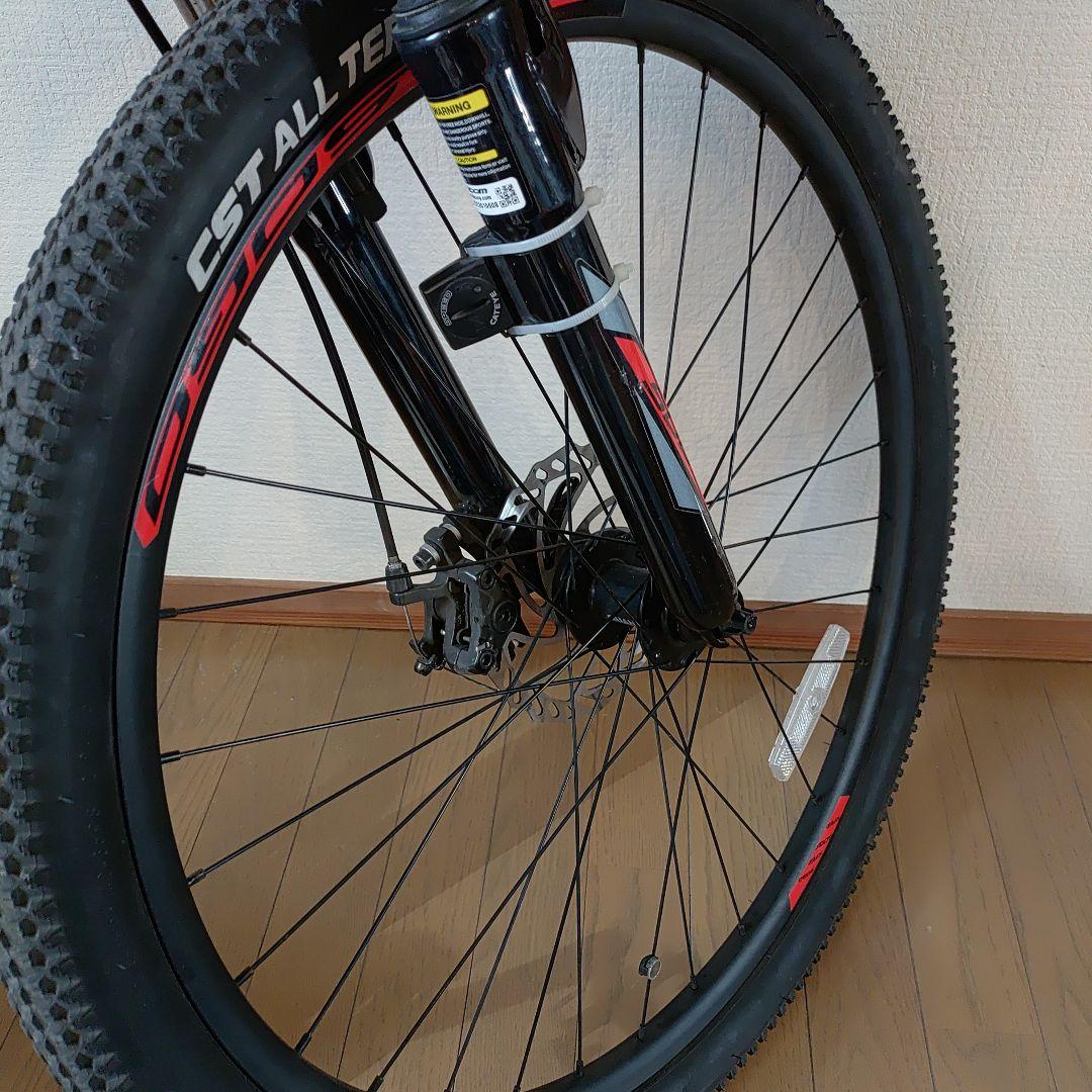引取り限定　八戸　 マウンテンバイク 26インチ　 赤/黒