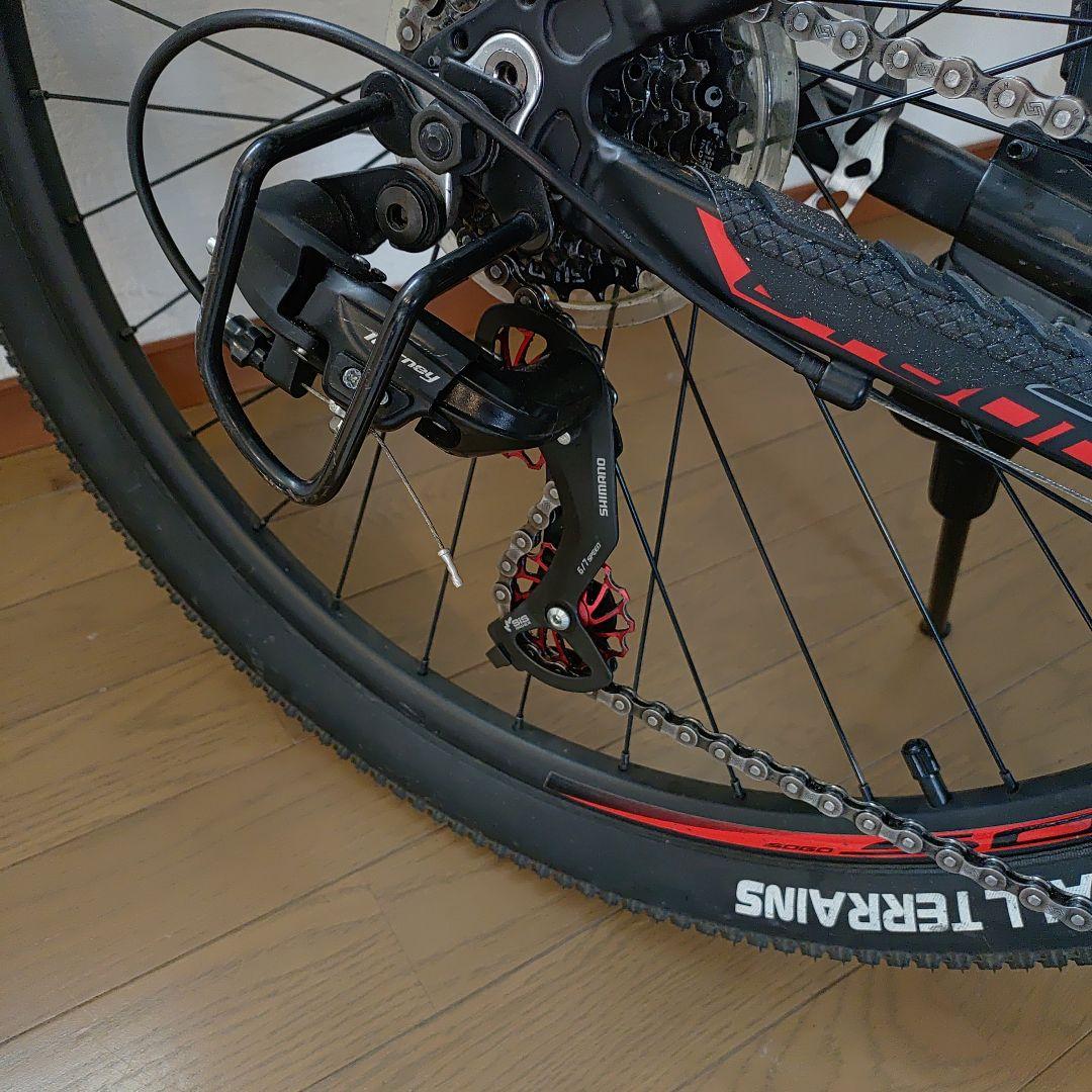 引取り限定　八戸　 マウンテンバイク 26インチ　 赤/黒