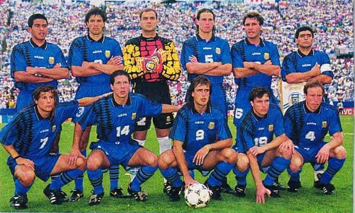 アルゼンチン代表 1994 アウェイ 3点セット ユニフォーム