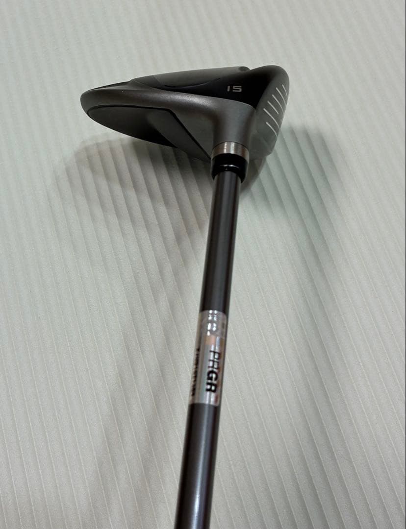 【美品】PRGR egg spoon ブラック 15度　　SR
