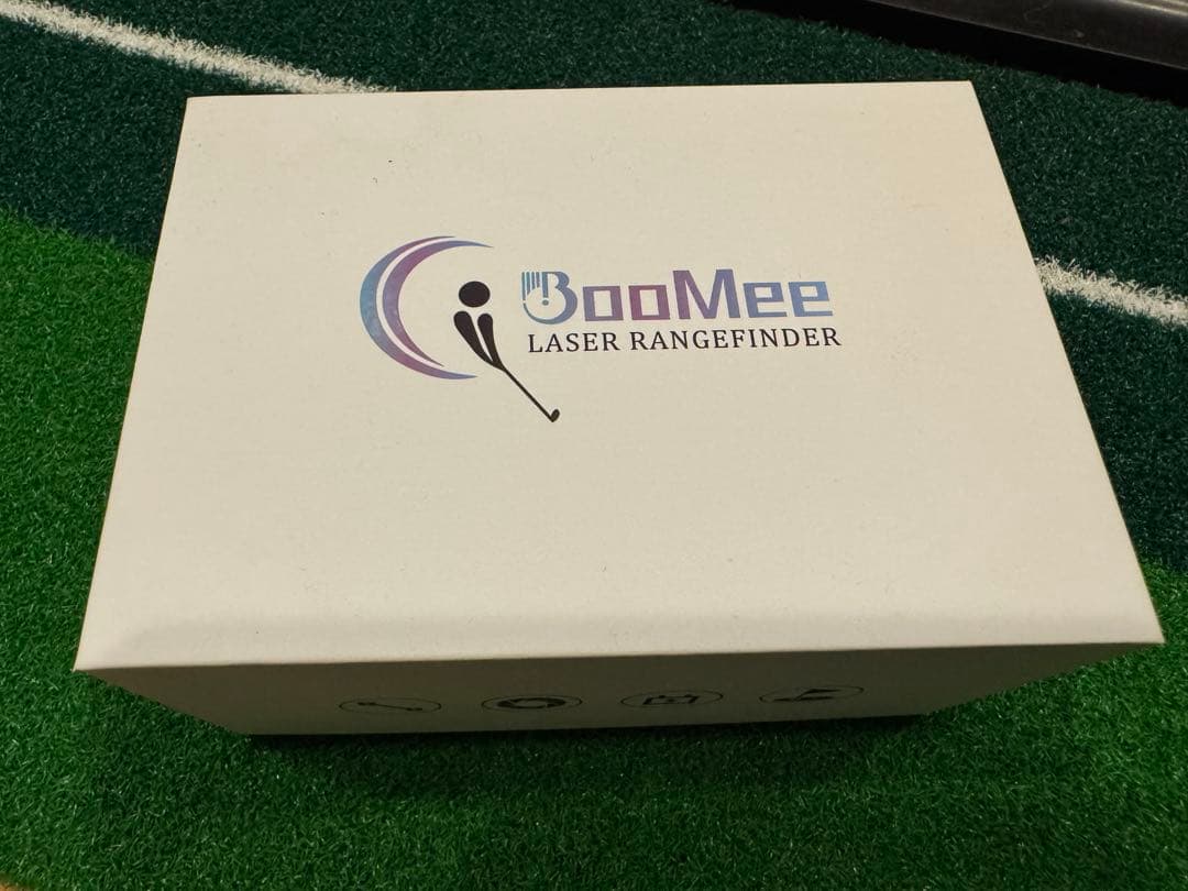 BooMee MK-800 ゴルフ用距離計 ホワイト