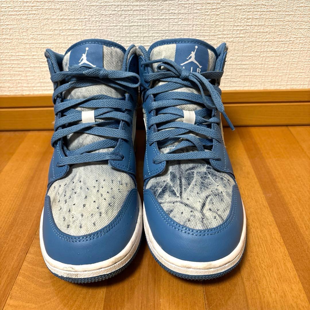 NIKE Air Jordan 1 Mid エアジョーダン1 GS 24.5cm