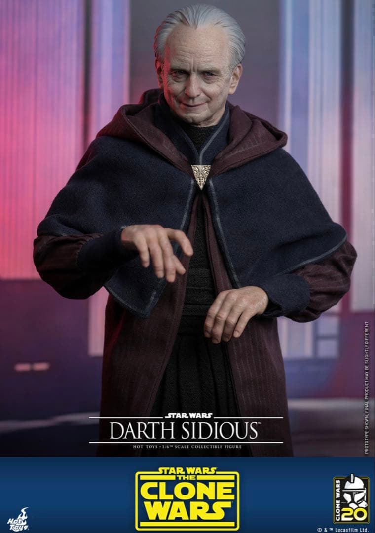 【新品未開封】スター・ウォーズ ホットトイズ ダース・シディアス
