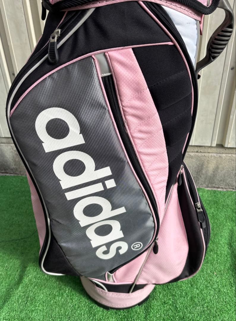 アディダス 軽量ユニセックス スポーツカート★中古/★ゴルフ キャディバック