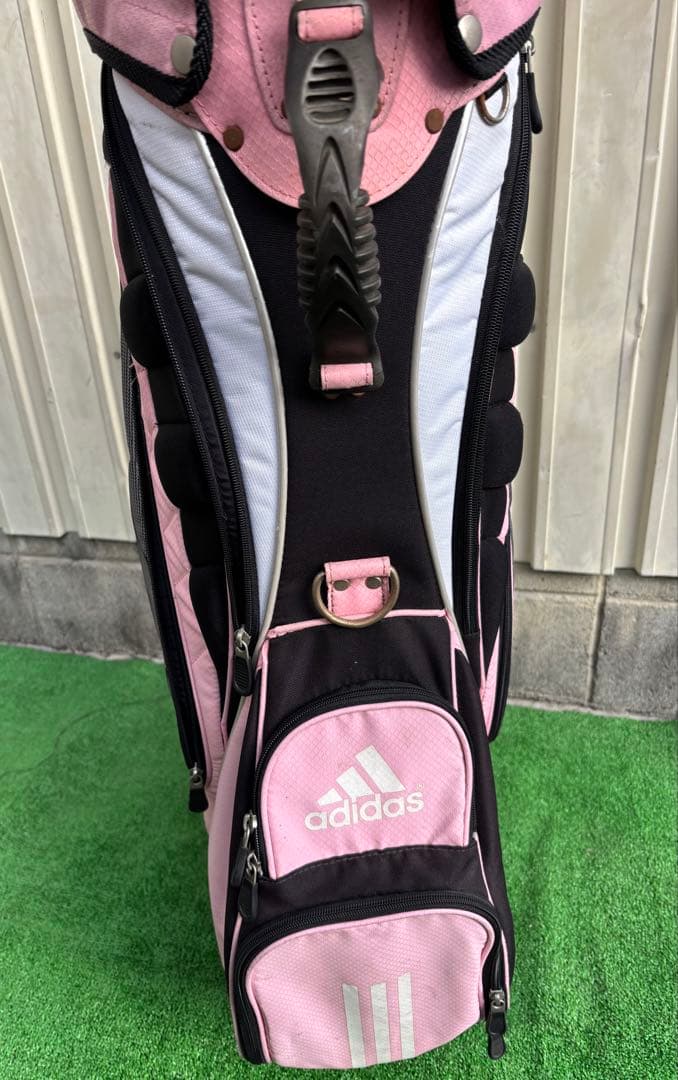 アディダス 軽量ユニセックス スポーツカート★中古/★ゴルフ キャディバック