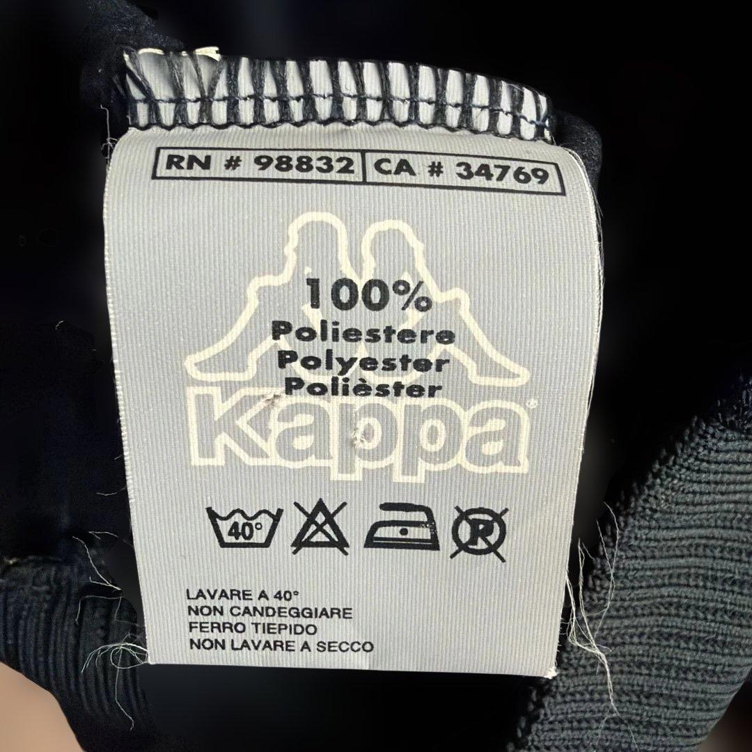 Kappa ユベントス トラックジャケット ブラック ジャージ上下セット
