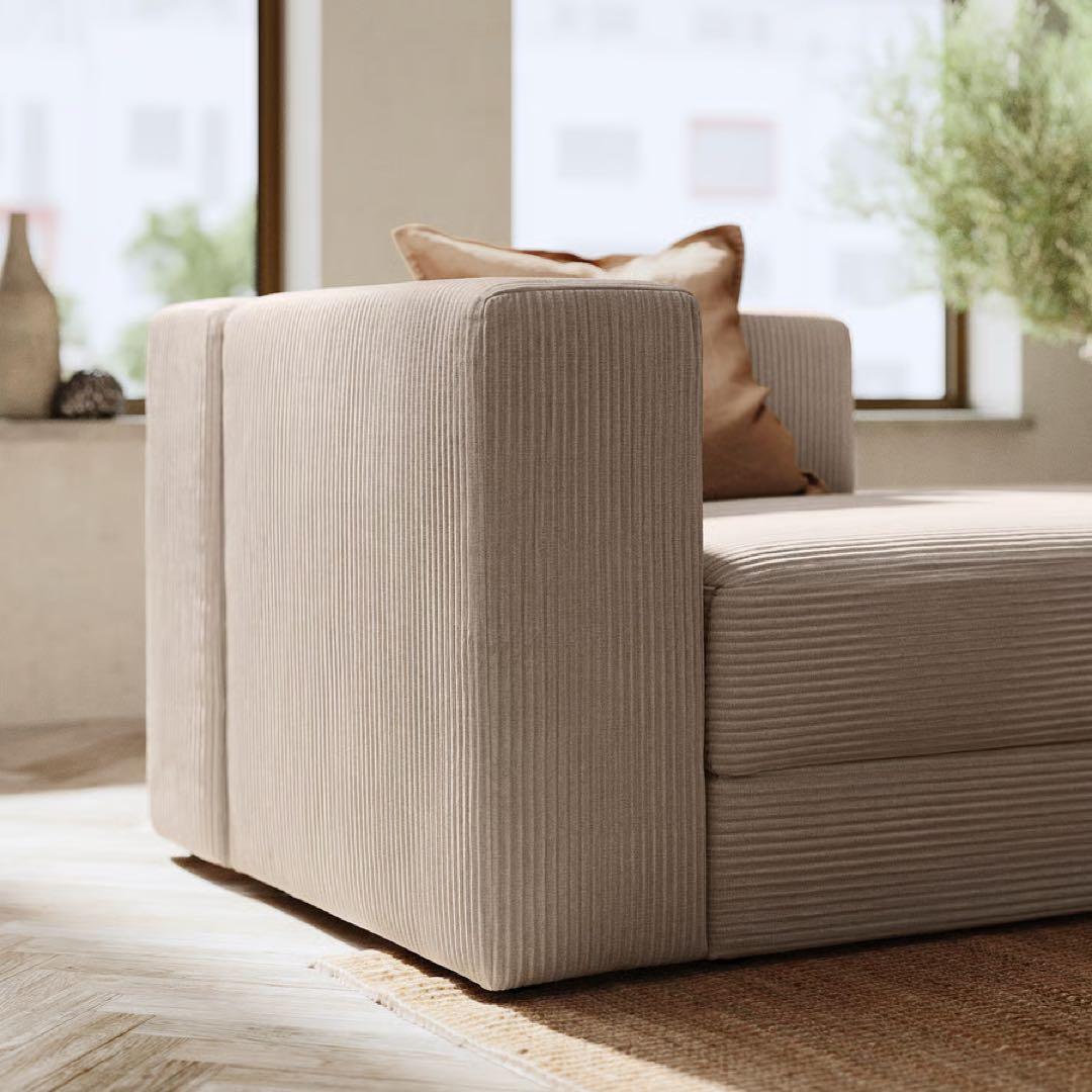 【1/2】IKEA イケア JÄTTEBO イェッテボ ソファ 寝椅子 右