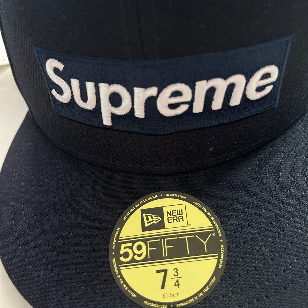 シュプリーム　supreme ニューエラ　ボックスロゴ　キャップ