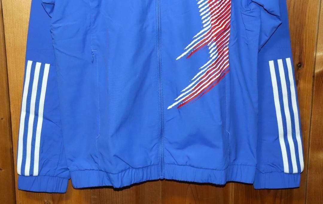 新品 adidas サッカー日本代表 2022 トラベル ジャケット (M) Ⓗ