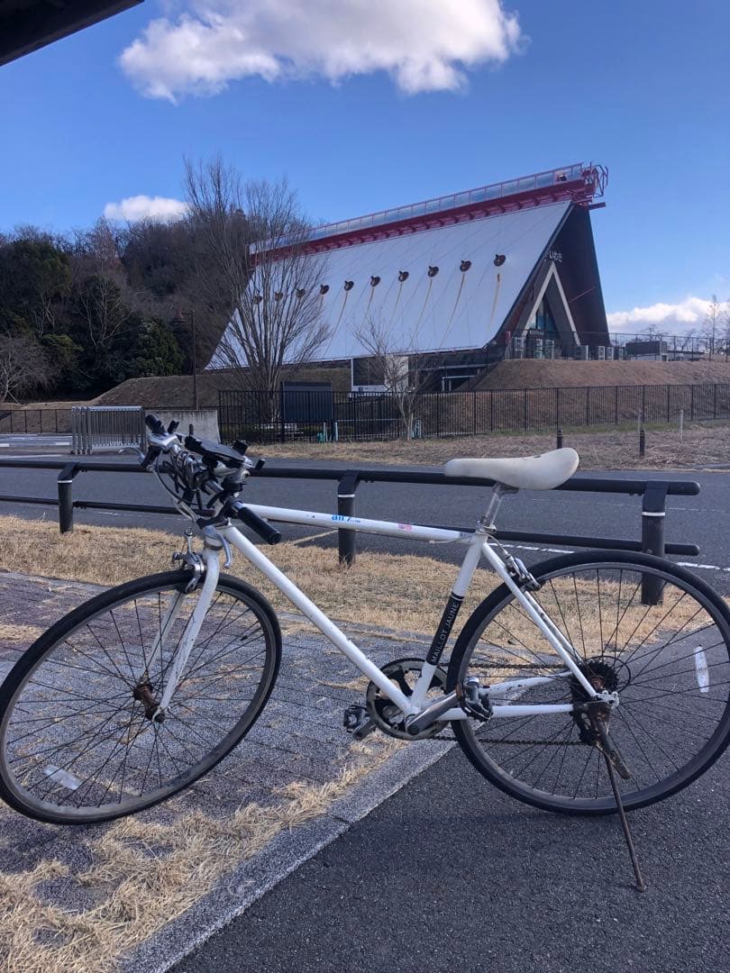 MAILLOT JAUNE ホワイト クロスバイク 福島県いわき市発　配送相談