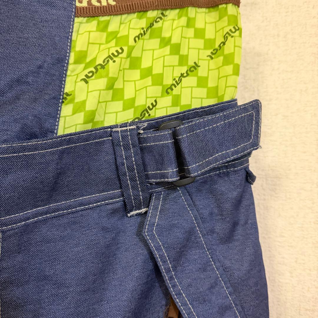 【Mistral】スノーボードパンツ デニム風 メンズL ミストラル