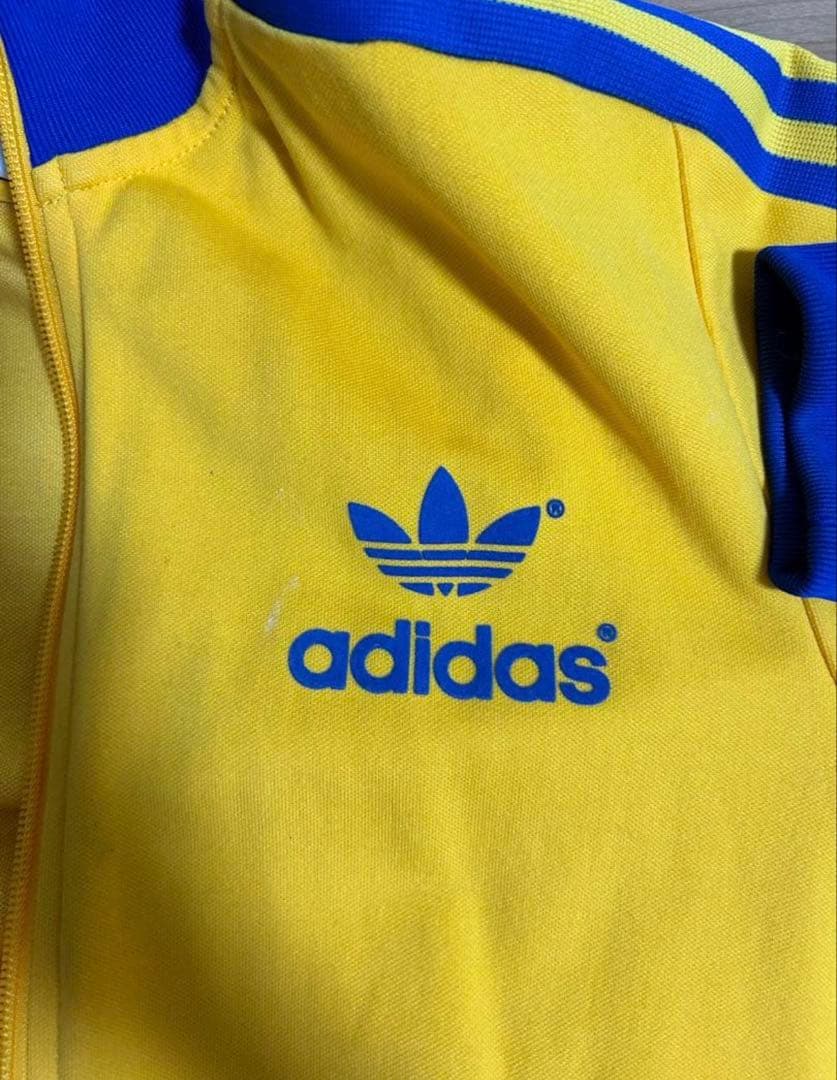 希少 adidas 70's 復刻　トレフォイル　トラックジャケット　ジャージ