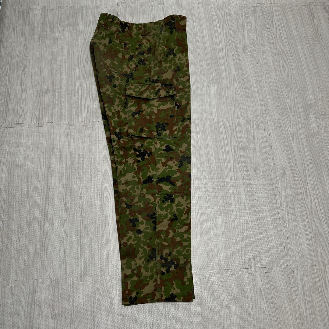 陸自　迷彩服　戦闘服　自衛隊　3B 私物　PX 上下セット　ベルト付き