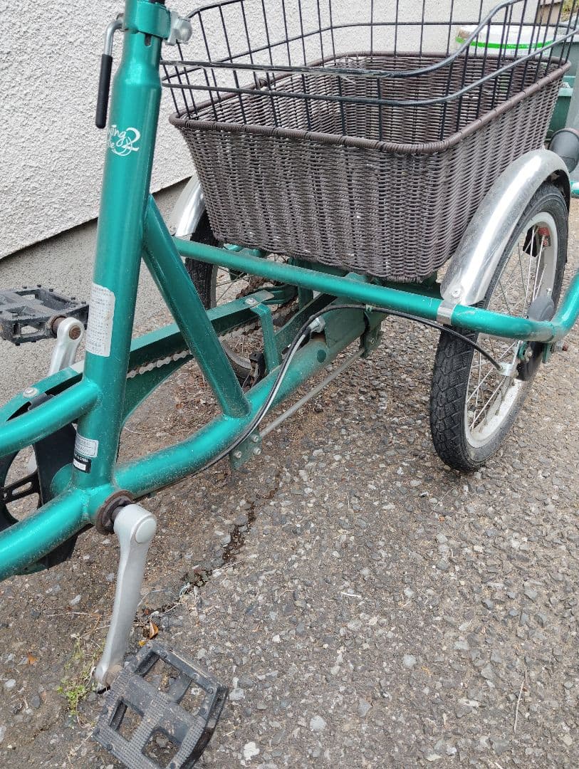 3輪自転車　ミムゴ　自転車譲渡証明書
