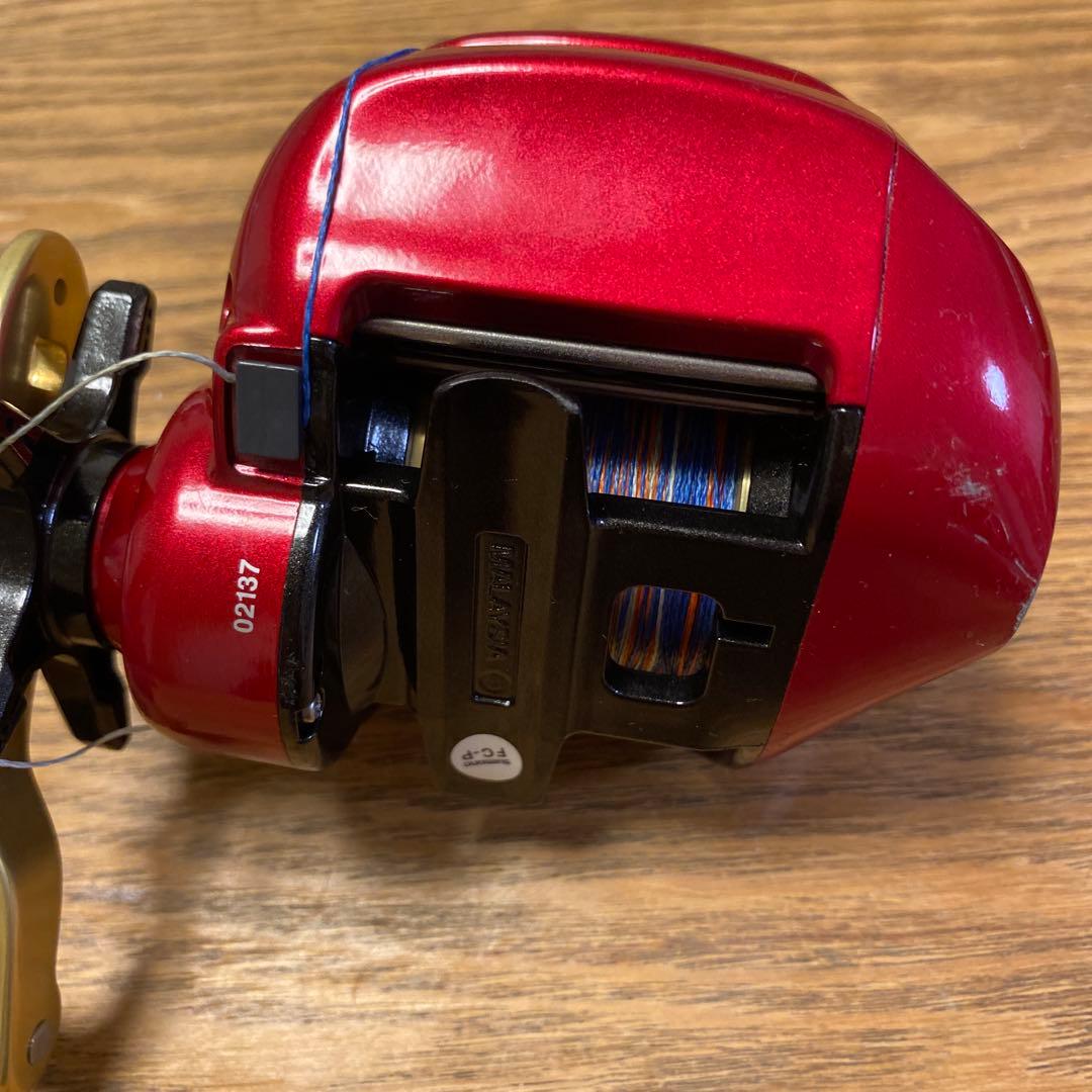 SHIMANO 電動カウンターリール 赤