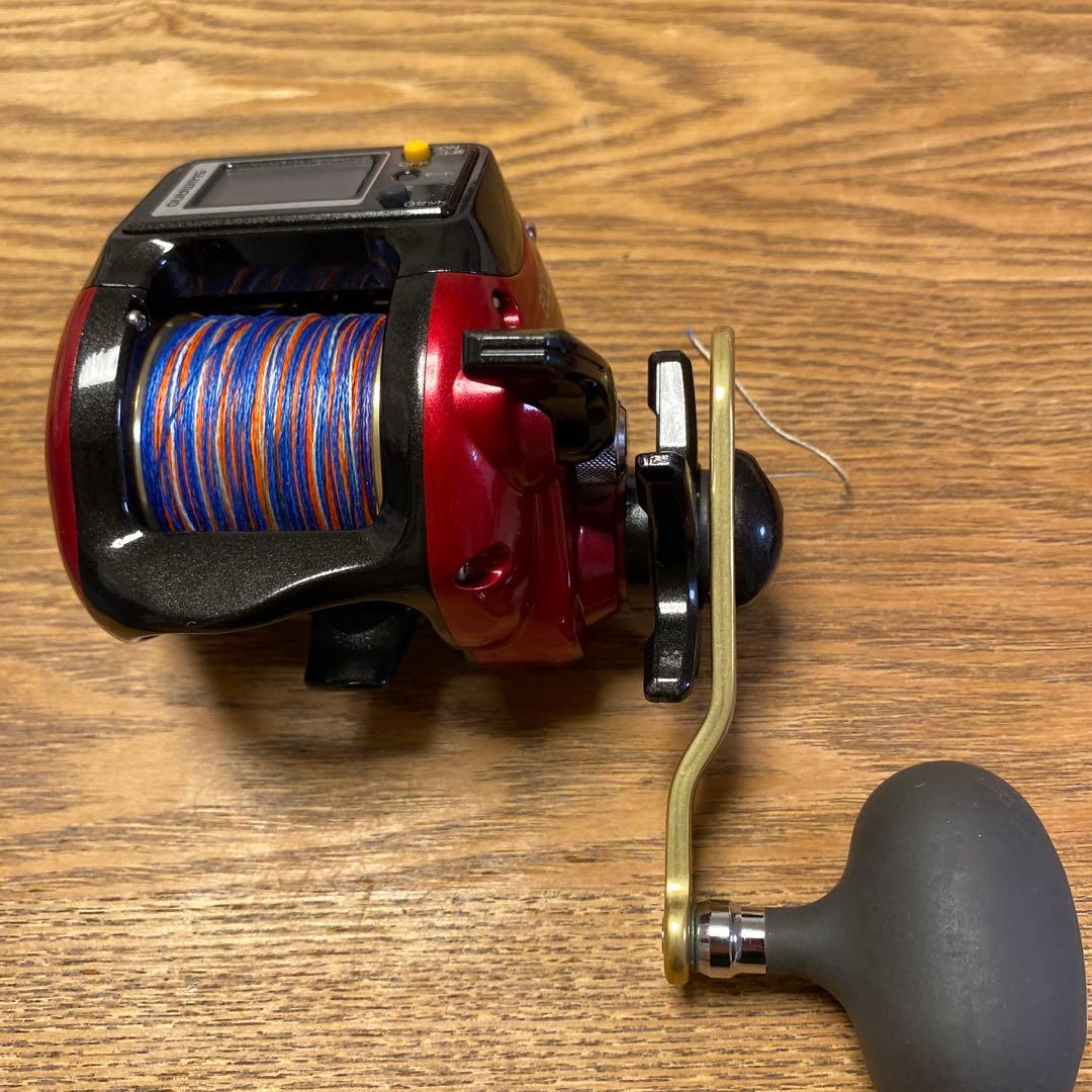 SHIMANO 電動カウンターリール 赤