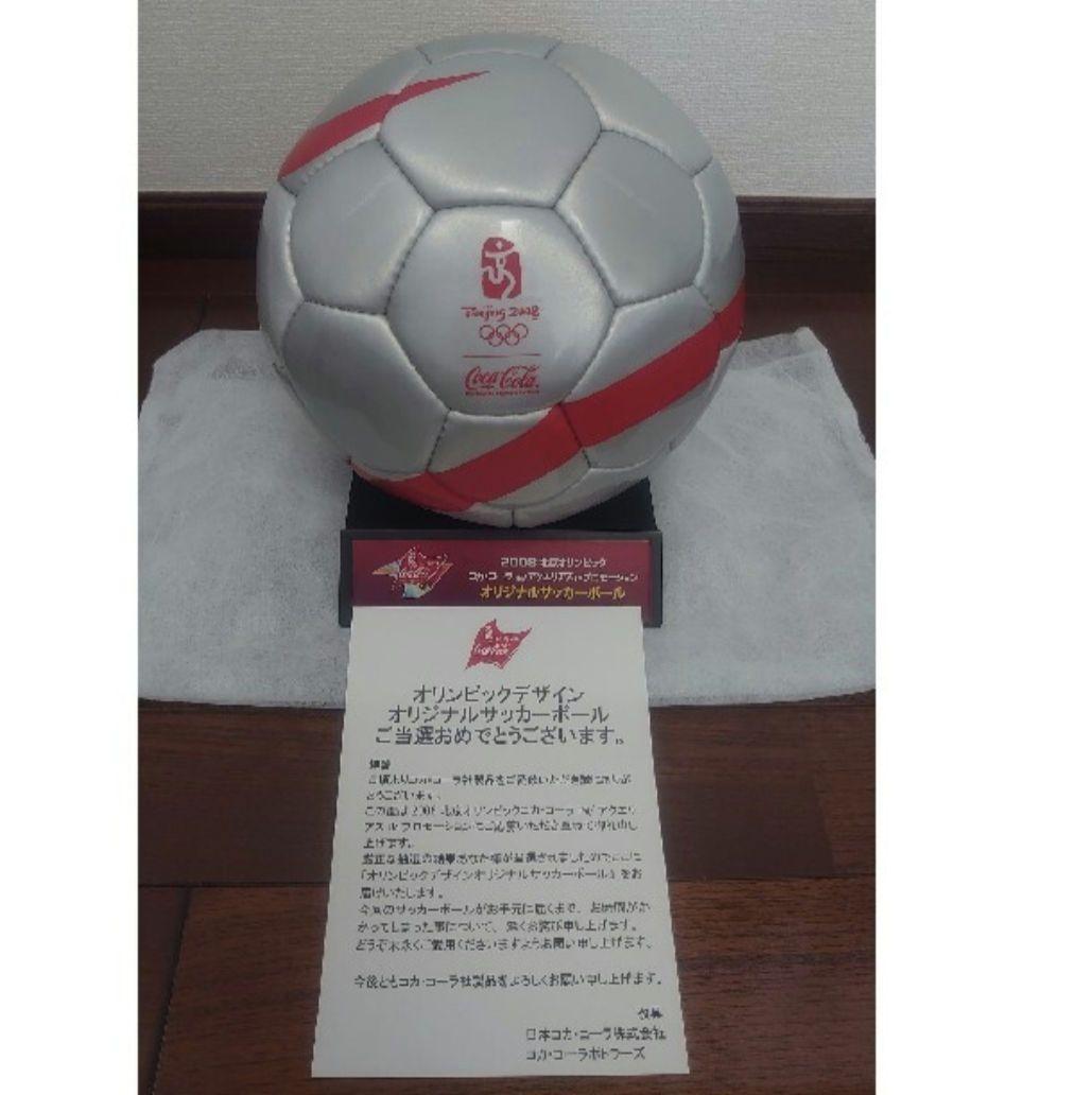 非売品　新品未使用　オリンピック記念 サッカーボール