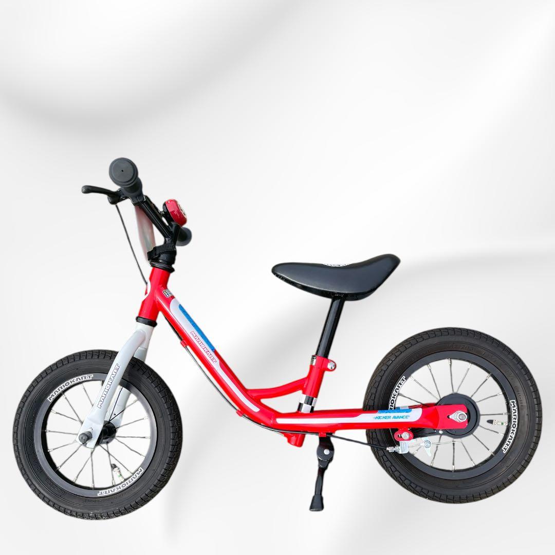 【美品】キッカーアバンス マリオカート 12インチ　自転車　任天堂　ヘルメット