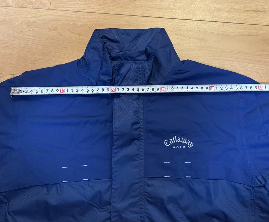 【Callaway キャロウェイ】レインジャケット&パンツ ネイビー LL
