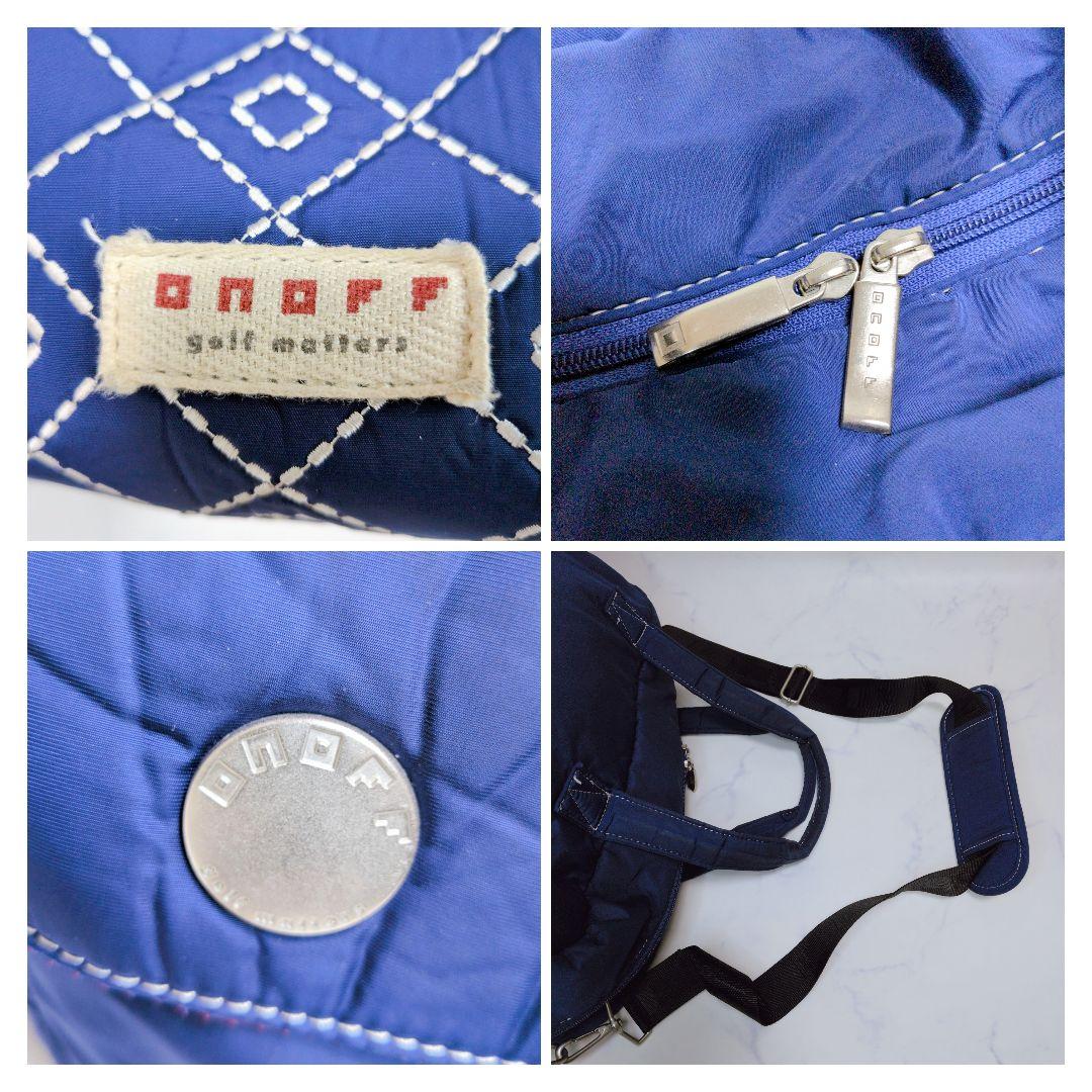 ONOFF オノフ ボストンバッグ ゴルフ 2way ナイロン