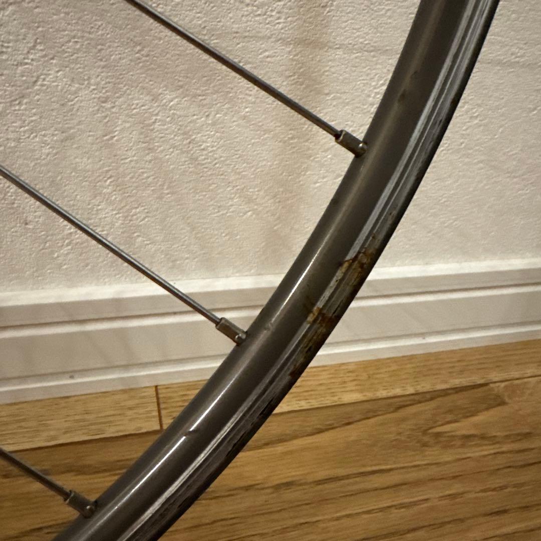 ARAYA AERO 4 リム　DURA-ACE 7700ハブ　フロントホイール