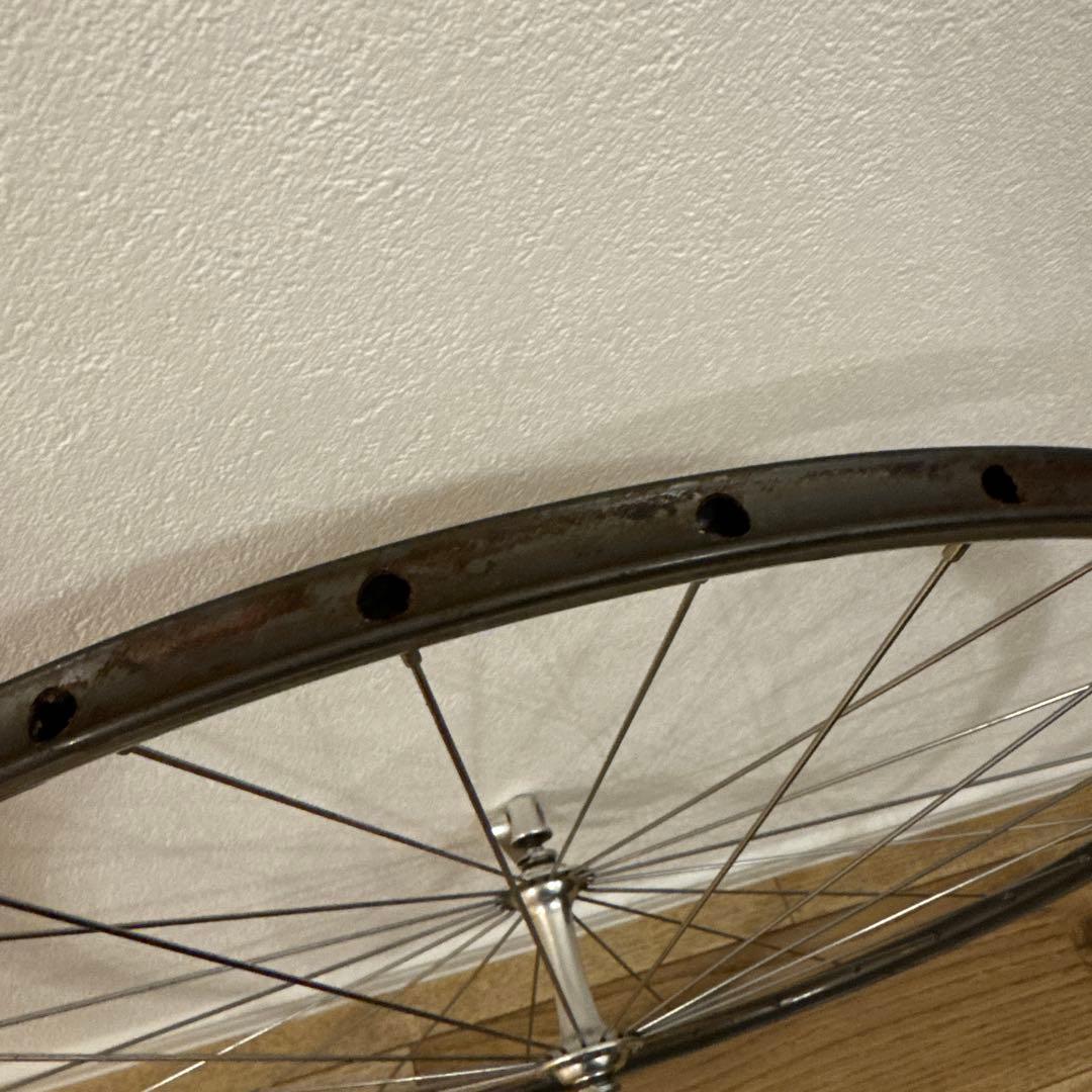ARAYA AERO 4 リム　DURA-ACE 7700ハブ　フロントホイール