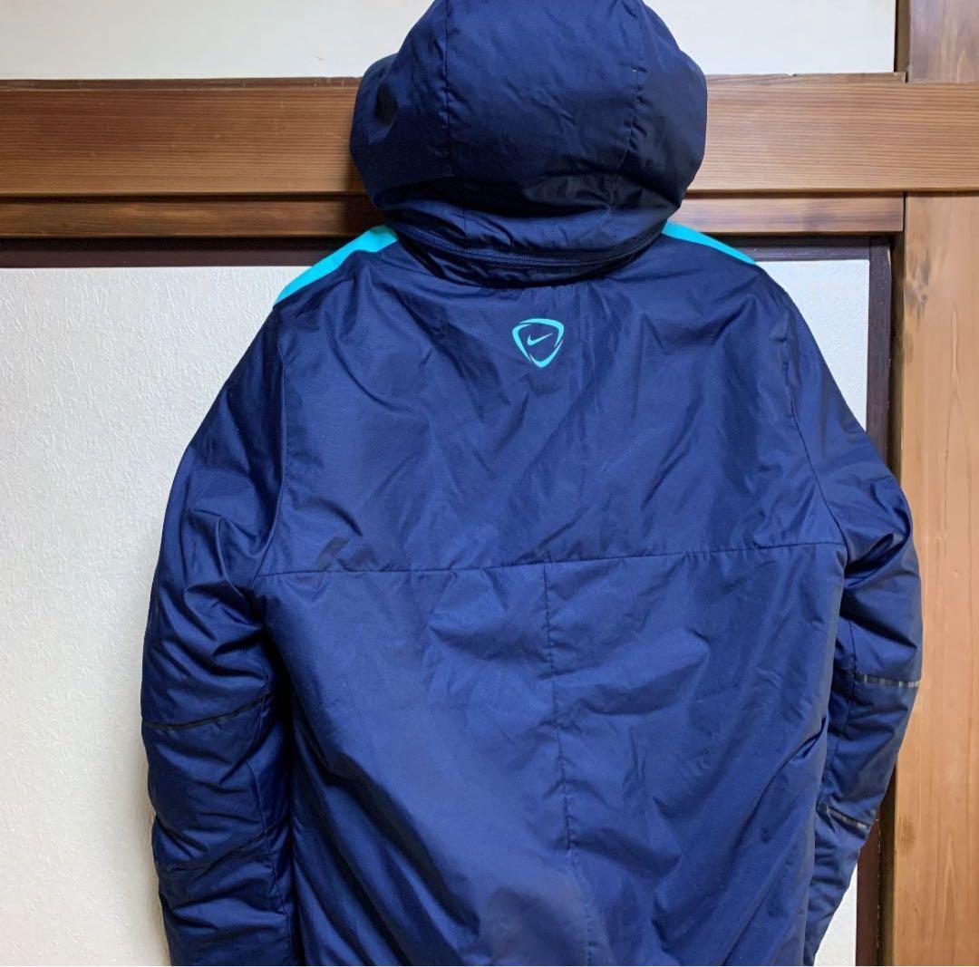 Nike ネイビー ベンチコート