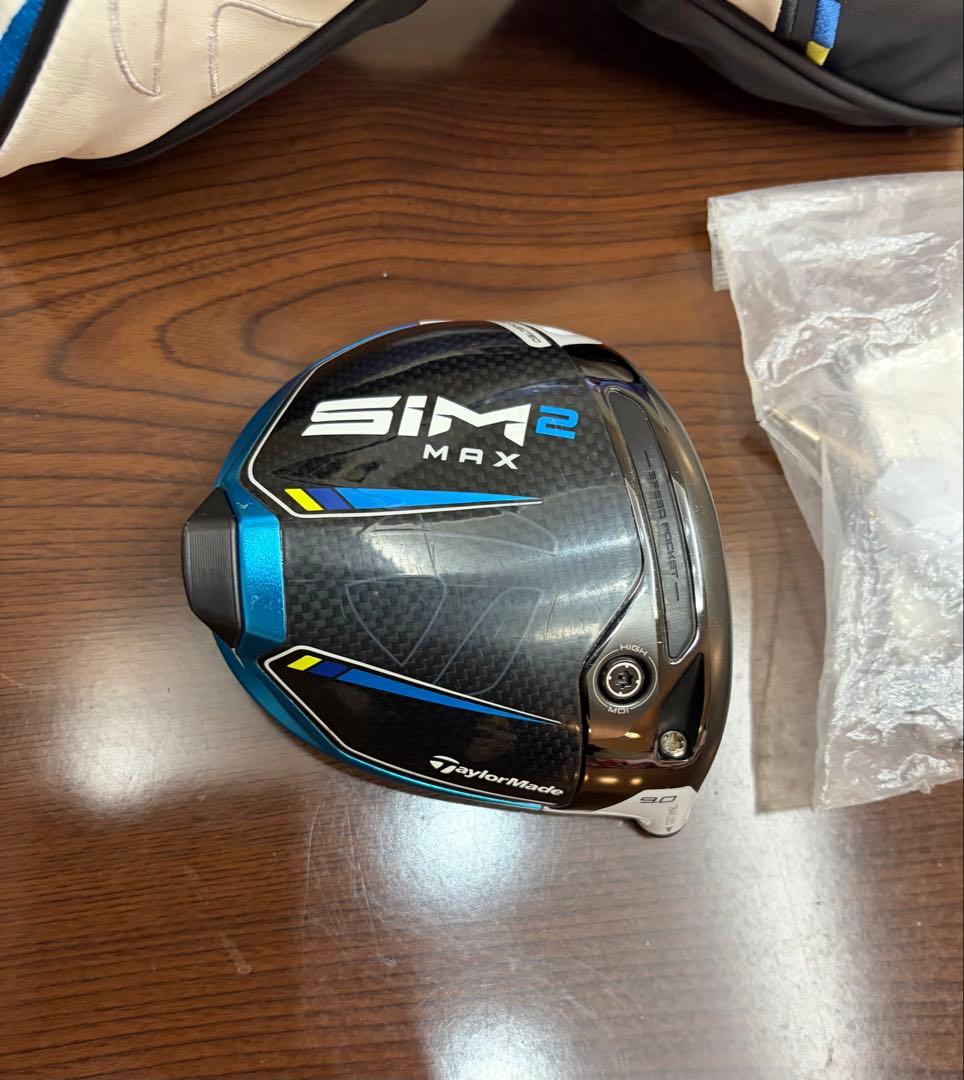 テーラーメイド SIM2 MAX ドライバー　9° ヘッド