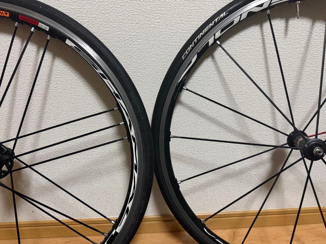 【最高峰アルミ】Campagnolo SHAMAL ULTRA 限定・赤スポーク